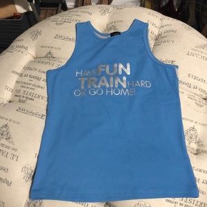 NWT Corewear blue tank size xl